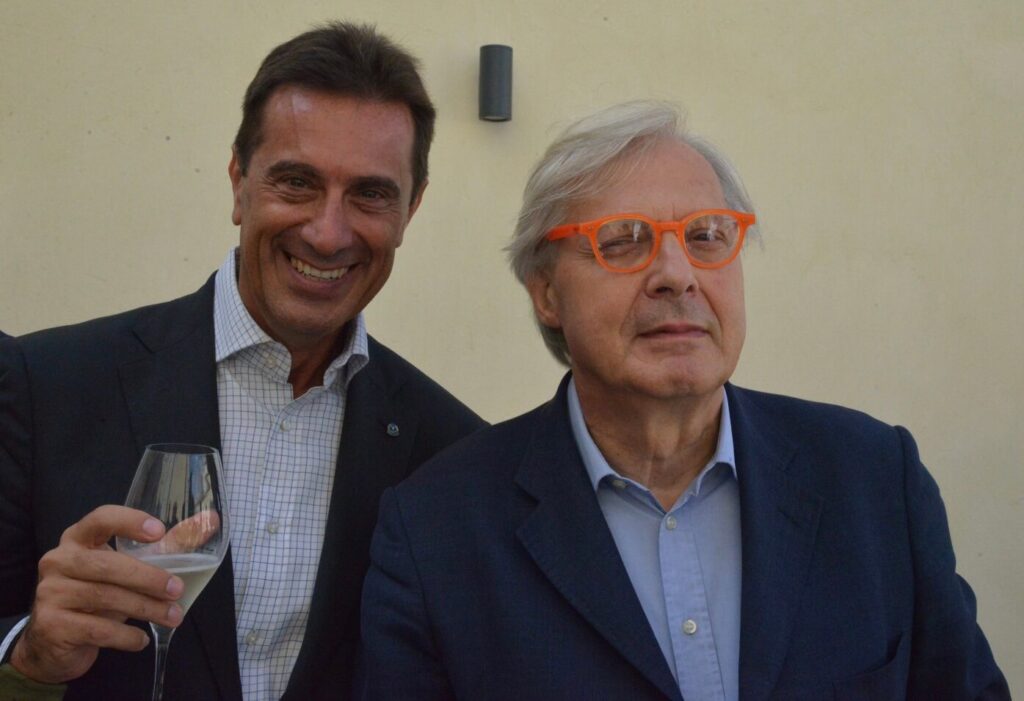 Convegno con Vittorio Sgarbi sulle Colline del Prosecco