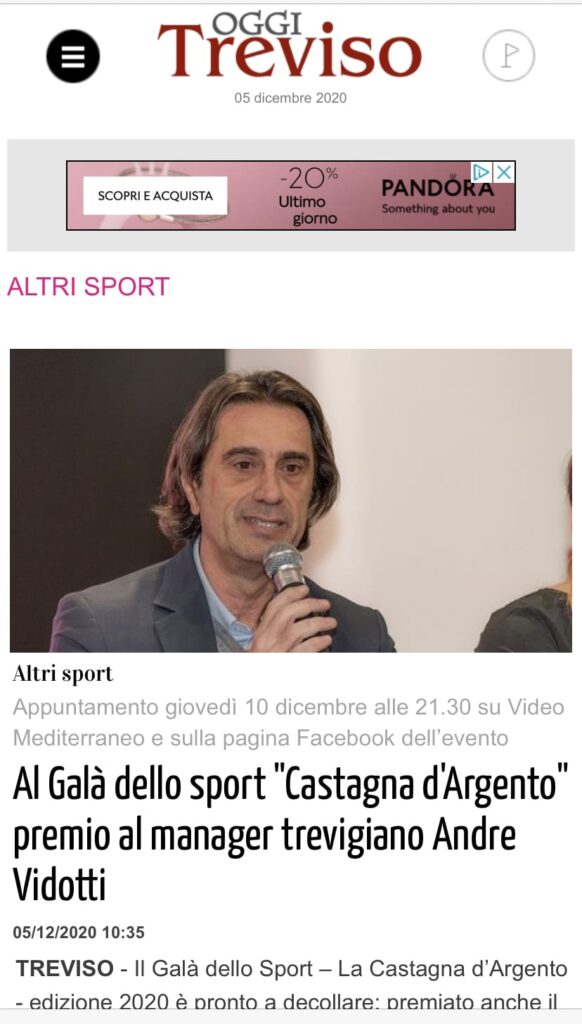 Galà dello Sport Oggi Treviso