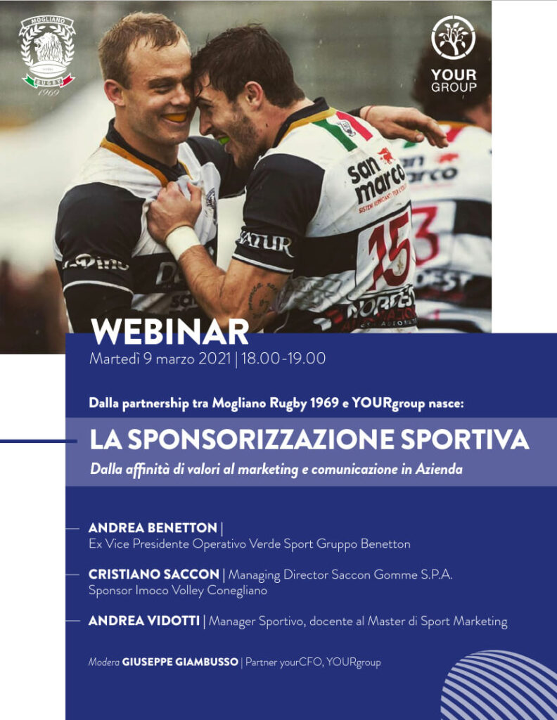 Webinar La sponsorizzazione sportiva